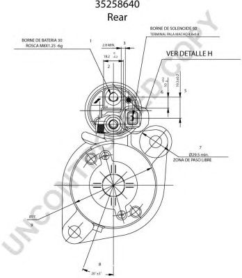 PRESTOLITE ELECTRIC 66925322 -  Стартер